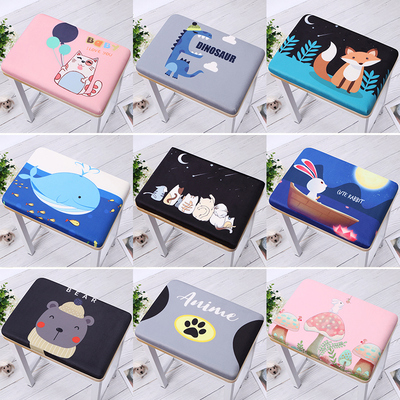 卡通坐垫记忆棉学生教室椅子凳子垫可爱宿舍屁股垫女长方形座椅垫