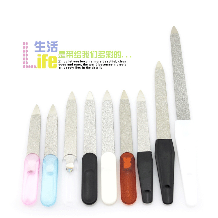 简约指甲锉 美甲工具不锈钢防滑时尚便携修甲锉 塑料把柄修甲磨|ruв категории семья/личные чистящие средства, потребительских уборка посуды, маникюрные ножницы/маникюрные ножницы, другие - от Buy2taobao.com для оказания профессиональной услуги покупки агента Taobao