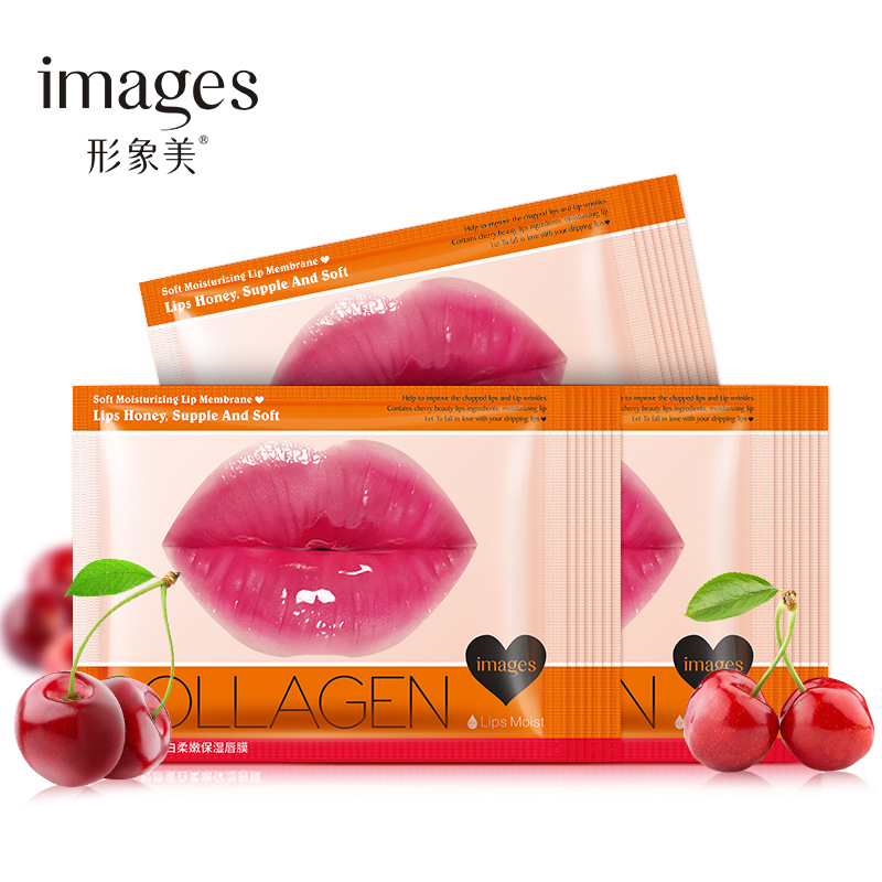 形象美胶原蛋白柔嫩保湿唇膜片装防干裂淡化唇纹粉嫩唇部10片包邮|msdalam kategori Beauty/badan/minyak pati, Lip Care (baru), membran bibir - dari Buy2taobao.com untuk memberikan perkhidmatan ejen Taobao profesional membeli