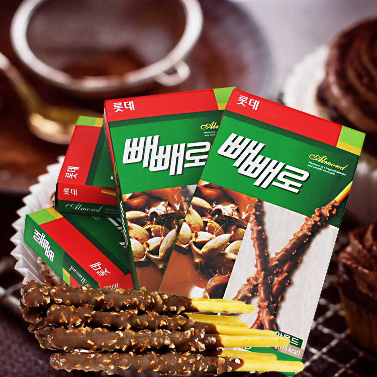 the republic of korea Imported food Lotte Flat peach Chocolate bars chocolate Fruit Kernel biscuit Club 32gin the Snacks/Nuts/Specialty , Chocolate , Chocolate biscuits category - from Buy2taobao.com to provide professional Taobao agent buy service