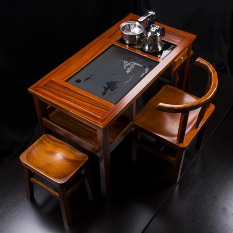 Make tea tea table trumpet balcony automatic Tea tables and chairs Combination 4 fashion small-scale Hong Kong style Tea Household 2 leisure timein the Tableware , Tea set , Tea tray category - from Buy2taobao.com to provide professional Taobao agent buy service