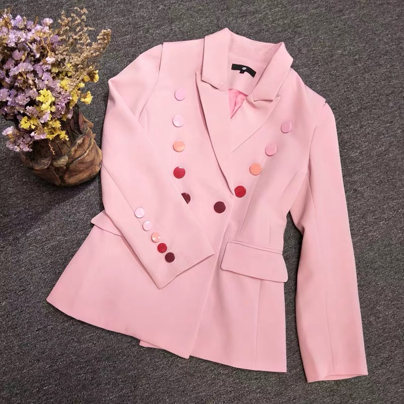 粉色西装上衣在类目 女装/女士精品, 西装中 - 来自Buy2taobao.com提供专业的淘宝代购服务