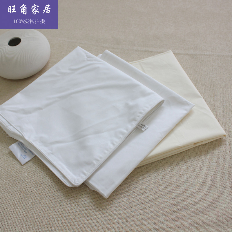 纯棉防羽加密面料靠垫套 半成品抱枕外皮可装蚕沙羽绒不漏毛在类目 居家布艺, 靠垫/抱枕中 - 来自Buy2taobao.com提供专业的淘宝代购服务