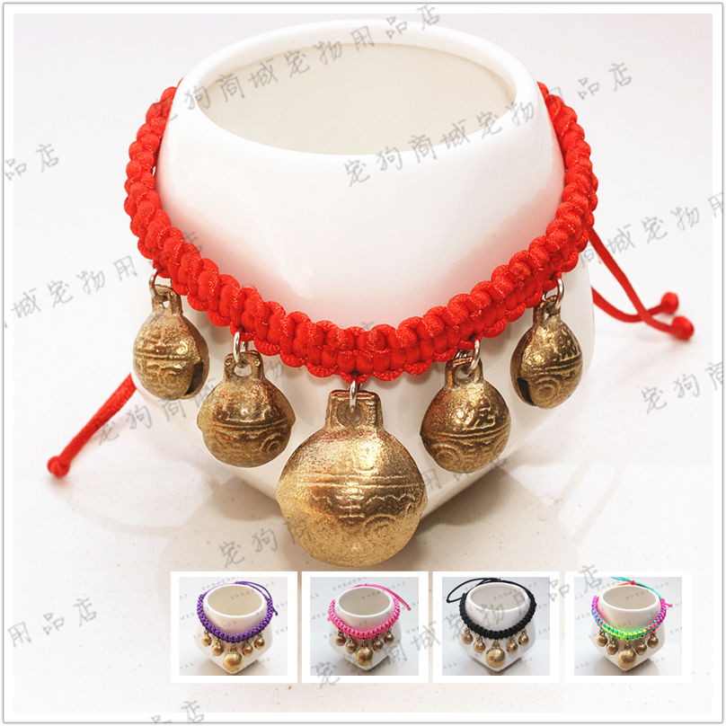 Dogs Small bell Dog Collar Kitty Teddy Bichon Golden Retriever Small dogs Lovely jewelry large Necklace Pendantin the Pet/Pet food and supplies , Pet apparel and accessories , Ornaments/Listing category - from Buy2taobao.com to provide professional Taobao agent buy service