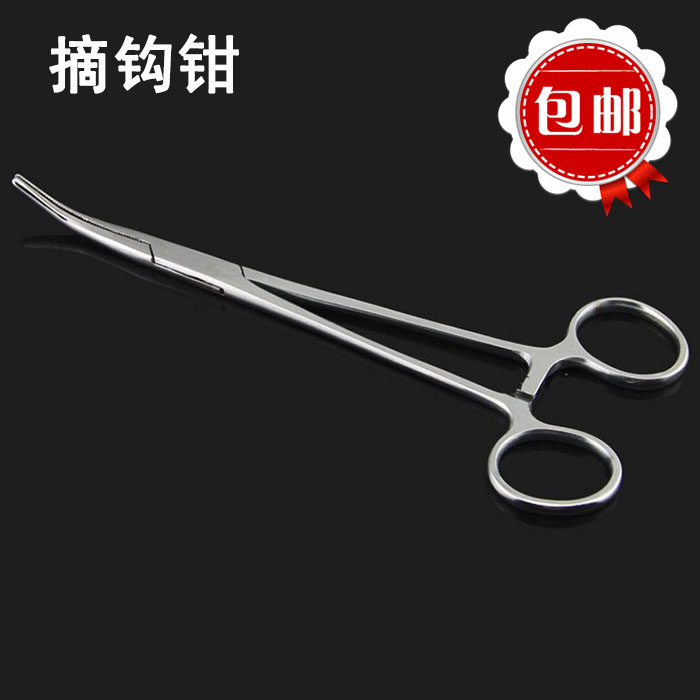 不鏽鋼釣魚摘鈎鉗取鈎鉗止血鉗大號彎頭鉗子脫鈎子深喉漁具用品魚在類目 戶外/登山/野營/旅行用品, 垂釣裝備, 止血鉗中 - 來自Buy2taobao.com提供專業的淘寶代購服務