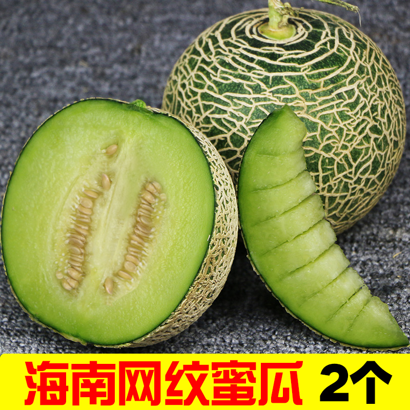 枚绒瓜网纹蜜瓜海南大绿宝甜瓜当季水果香瓜蜜瓜口口蜜新鲜哈密瓜在类目 水产肉类/新鲜蔬果/熟食, 新鲜水果, 哈密瓜中 - 来自Buy2taobao.com提供专业的淘宝代购服务