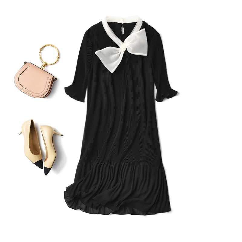 Mian maternity clothes 2019 Summer wear new pattern fashion grace organza Big bow Neckline Bouffancy Dressin the Maternity/Maternal supplies/Nutrition , Maternity , Dress category - from Buy2taobao.com to provide professional Taobao agent buy service