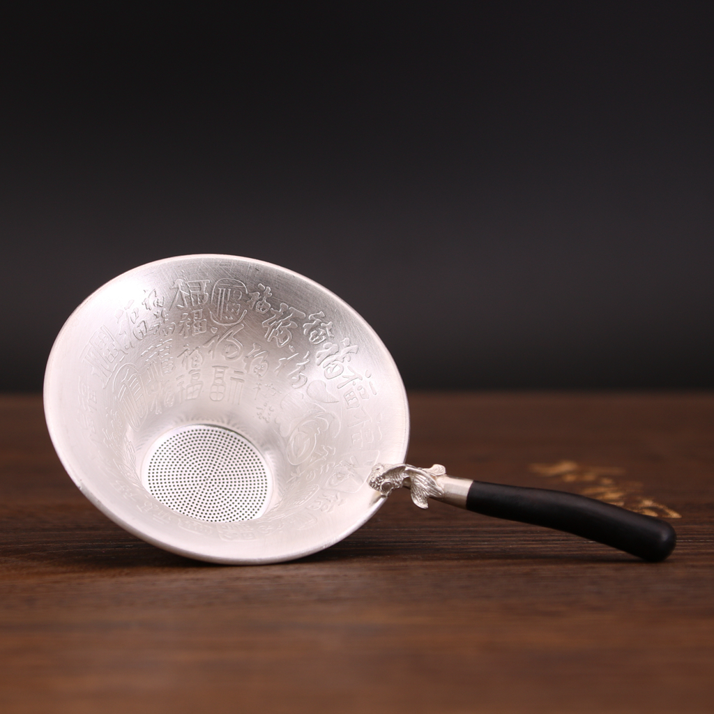 Japanese Sterling Silver Teapot Tea filter screen Rosewood relief Goldfish Pfaff Tea ceremony partsin the Tableware , Tea set , Tea/With zero category - from Buy2taobao.com to provide professional Taobao agent buy service