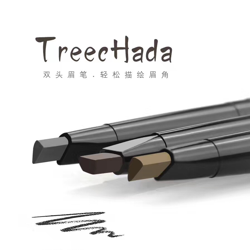 Thailand TREECHADA Eyebrow pencil Double head Replacement waterproof Anti-sweat No bleaching Lasting natural one word Beginnerin the Makeup/Perfume/Beauty tools , Eyebrow pencil/Eyebrow/Eyebrow cream category - from Buy2taobao.com to provide professional Taobao agent buy service