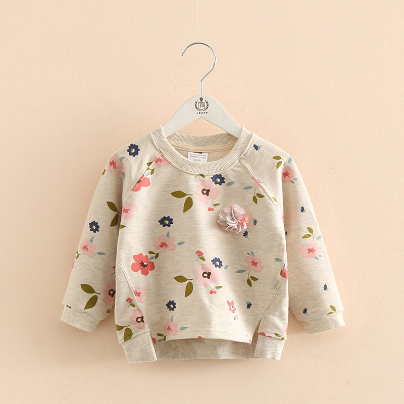 spring and autumn European and American Fan girl Sweater T-shirts Base coat Broken flowers jacket baby fashion Irregular Split ends Sweaterin the Children/Baby/Family fitted , Sweater/Fleece category - from Buy2taobao.com to provide professional Taobao agent buy service