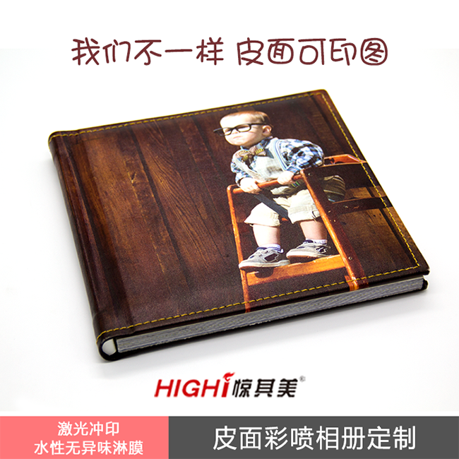 高端相册定制影楼韩式皮面彩喷婚纱照宝宝毕业旅游相片纪念册制作|msdalam kategori adat peribadi/Design Services/DIY, setiap hari/adat hiasan, Galeri/buku foto/anaglyph - dari Buy2taobao.com untuk memberikan perkhidmatan ejen Taobao profesional membeli