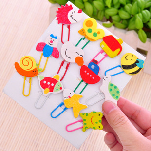 Japan and South Korea Stationery lovely Cartoon paperclip woodiness animal Paperclip Notes to work in an office Suppliesin the Electronic Dictionary/Electronic paper book/Stationery , Binding Supplies , Pin/Paperclip category - from Buy2taobao.com to provide professional Taobao agent buy service
