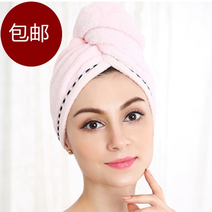 !Gold No. Dry hair cap Wash hair Turban water uptake pure cotton thickening Quick drying Long Shower cap adult the republic of koreain the Family/Personal Cleaning Tools , Personal care cleaning appliances , Dry hair hat category - from Buy2taobao.com to provide professional Taobao agent buy service