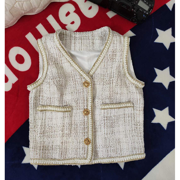 temperament Small fragrant wind lady have cash less than that is registered in the accounts Vest 2019 Summer and fall Versatile Tweed Vest coat vest jacketin the Women's clothing/Boutique , Maga category - from Buy2taobao.com to provide professional Taobao agent buy service