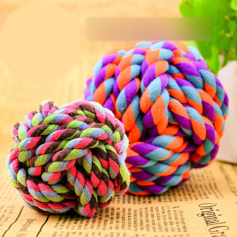 Cotton rope ball Bite-resistant ball Pets Teddy Dogs Molar Toys Cat paw grinding cotton ballin the Pet/Pet food and supplies , Cat/Dog Toys , Rubber Ball/Ball Toys category - from Buy2taobao.com to provide professional Taobao agent buy service