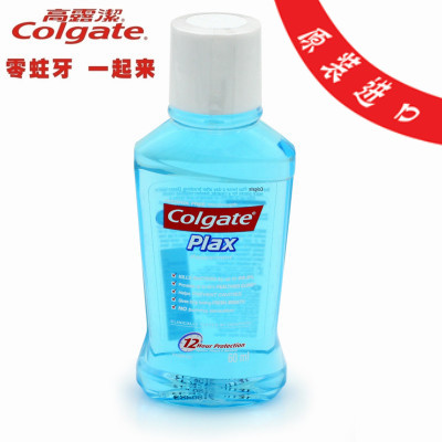 進口Colgate高露潔英文版60ml薄荷味漱口水 適用各種高檔酒店會所在類目 洗護清潔劑/衛生巾/紙/香薰, 洗髮沐浴/個人清潔, 口腔護理, 漱口水中 - 來自Buy2taobao.com提供專業的淘寶代購服務