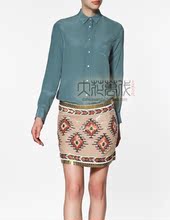 �����ZARA���� ŷ��Ůʿ����������ɫ�ڴ���˿��������2731045