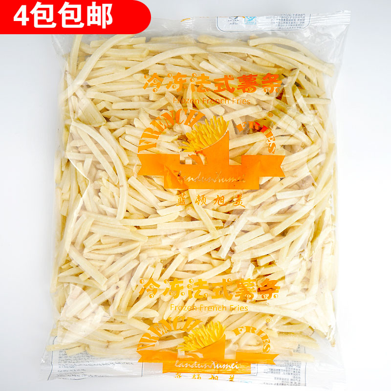 Langdon French fries 1/4 French fries Freezing French fries Western Snack 2kg4 Bag Free Shippingin the Snacks/Nuts/Specialty , Confection/Class dates/Plum/Dried fruit , Potato products category - from Buy2taobao.com to provide professional Taobao agent buy service