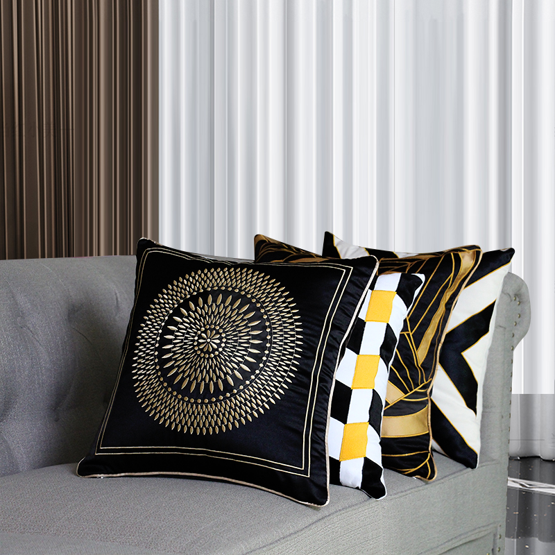 American style Graph Open Houses Pillows Cushion villa Open House furniture The exhibition hall Soft loading Bedside Pillowsin the Home Fabric , Pillow/Pillow category - from Buy2taobao.com to provide professional Taobao agent buy service