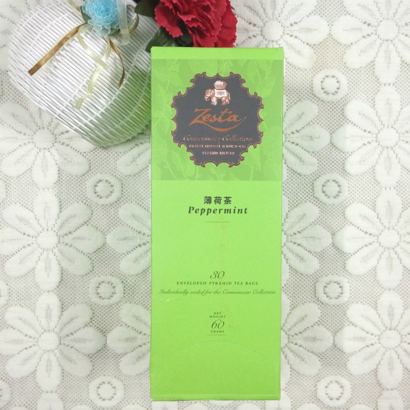Zesta Dar Sri Lanka Imported Mint tea Herbal tea Shangri-La hotel 2g*30 Tea bags with trianglesin the Tea , Replacement/Flowers/Fruit/Tea reprocessing , Replacement/Herbal Tea  category - from Buy2taobao.com to provide professional Taobao agent buy service