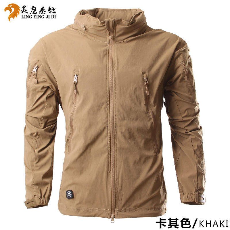 冲锋衣男户外防风速干防水透气保暖登山服休闲运动战术外套在类目 户外/登山/野营/旅行用品, 户外服装, 冲锋衣裤, 冲锋衣中 - 来自Buy2taobao.com提供专业的淘宝代购服务