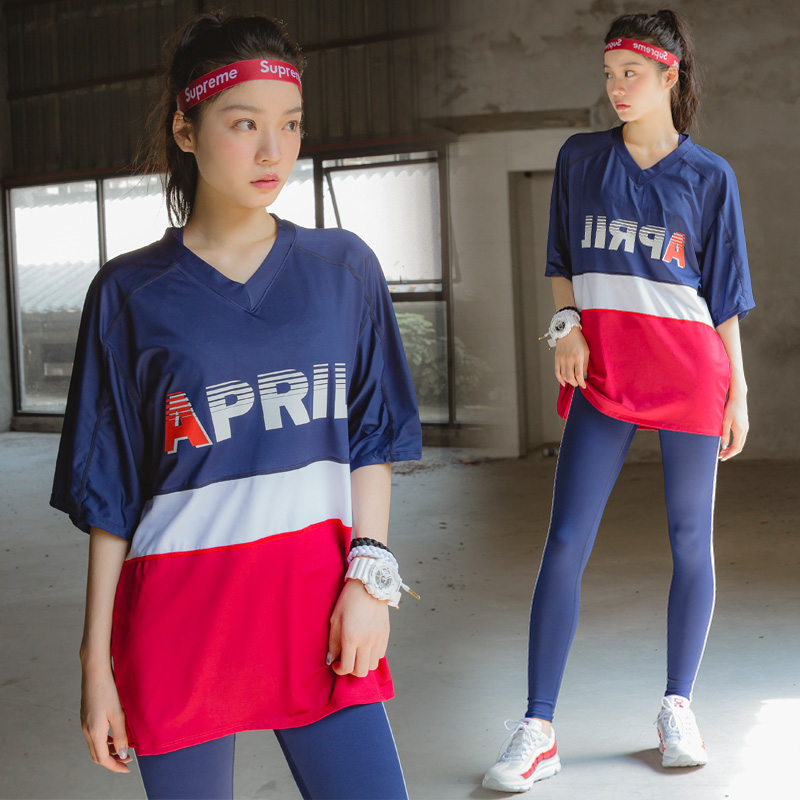 瑜伽服套装女2018新款秋速干宽松大码运动装瑜珈健身房跑步在类目 运动/瑜伽/健身/球迷用品, 瑜伽, 瑜伽服中 - 来自Buy2taobao.com提供专业的淘宝代购服务