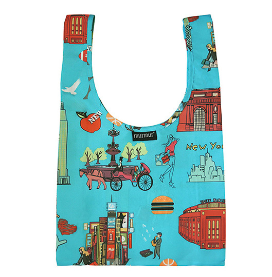 Taiwan murmur fashion environmental protection Bento bag trumpet Shopping bag Shopping travel Traveling New Yorkin the Storage consolidation , Home Storage appliances , Pouch , Lunch bag category - from Buy2taobao.com to provide professional Taobao agent buy service