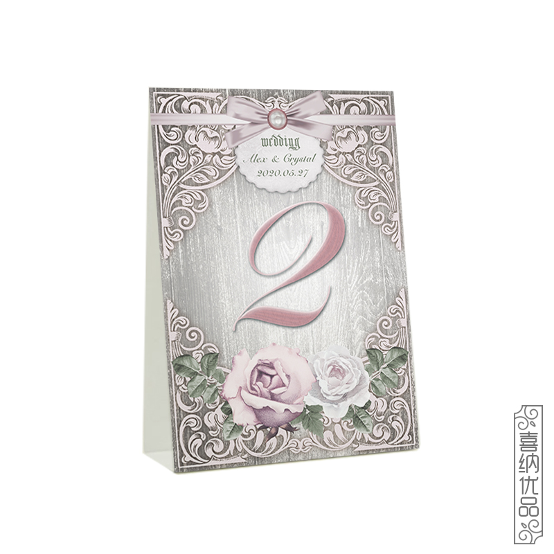 森系玫瑰粉婚礼桌卡座位卡婚宴席位卡签到台卡定制欧式喜纳新品|ruв категории фестиваль товаров/подарок, карты мест - от Buy2taobao.com для оказания профессиональной услуги покупки агента Taobao