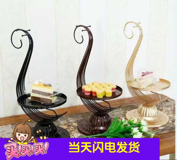 时尚新款美式铁艺点心盘婚礼甜品台酒吧水果盘酒店餐厅专用凉菜托|msdalam kategori pinggan mangkuk, pinggan mangkuk, mangkuk buah-buahan/plat buah-buahan/bakul buah-buahan - dari Buy2taobao.com untuk memberikan perkhidmatan ejen Taobao profesional membeli