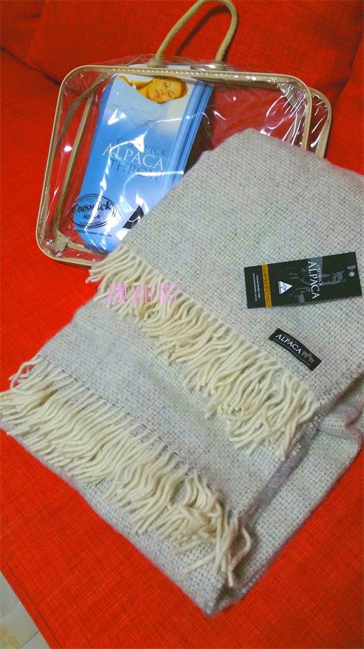 Made in Australia CRESWICK Alpaca Blanket TV blanket Spring blanket Shawl scarf aircraftin the Bedclothes , Leisure blanket/Woolen blanket/Carpet category - from Buy2taobao.com to provide professional Taobao agent buy service