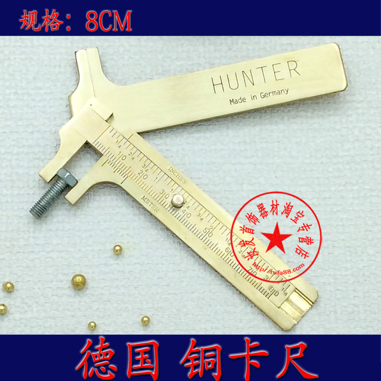 (打金首饰工具)8cm铜卡尺/超级迷你/双刻度铜卡尺/|msdalam kategori perkakasan/alat, Alat-alat tangan, mengukur Tools, angkup - dari Buy2taobao.com untuk memberikan perkhidmatan ejen Taobao profesional membeli