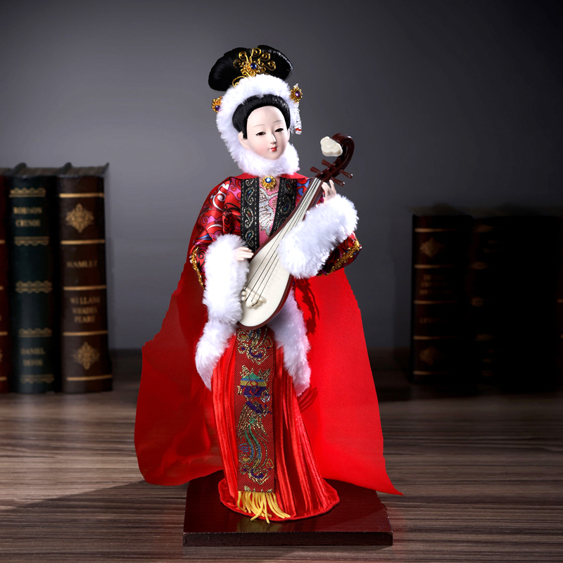 Beijing Silk person Chinese style Home Decor Decoration Ethnic style characteristic Handicraft Four Beauties Wang Zhaojunin the Arts and crafts , Folk arts and crafts Features , Silk person category - from Buy2taobao.com to provide professional Taobao agent buy service