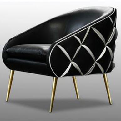 Modern minimalist Leisure chair Northern Europe Single person sofa Leather backrest Armchair a living room Negotiate chair bedroom chairin the Residential furniture , Class Seats , Chairs , Sofa chair category - from Buy2taobao.com to provide professional Taobao agent buy service