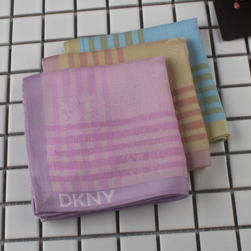 【心晴手帕】(DKNY)全棉手絹純棉手帕女士提花手帕柔軟吸汗在類目 服飾配件/皮帶/帽子/圍巾, 手帕中 - 來自Buy2taobao.com提供專業的淘寶代購服務
