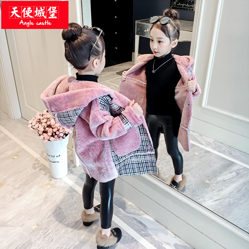 女童加棉4春秋冬款5中大童6毛呢子7大衣8儿童9加厚10岁小女孩外套在类目 童装/婴儿装/亲子装, 外套/夹克/大衣, 呢大衣中 - 来自Buy2taobao.com提供专业的淘宝代购服务
