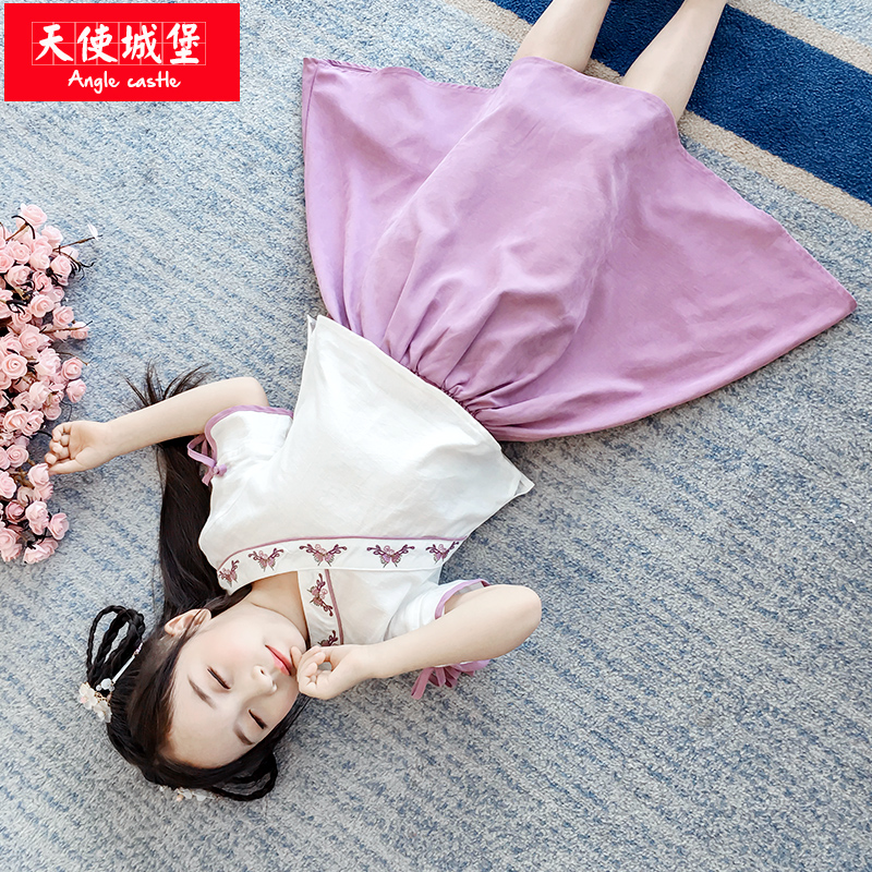 Chinese style Little Girl Tang costume suit children Hanfu girl ancient costume baby Children's clothing Ruskirt Antiquity Summer wearin the Children/Baby/Family fitted , Children's Robes/Costume/National costume , Costume category - from Buy2taobao.com to provide professional Taobao agent buy service