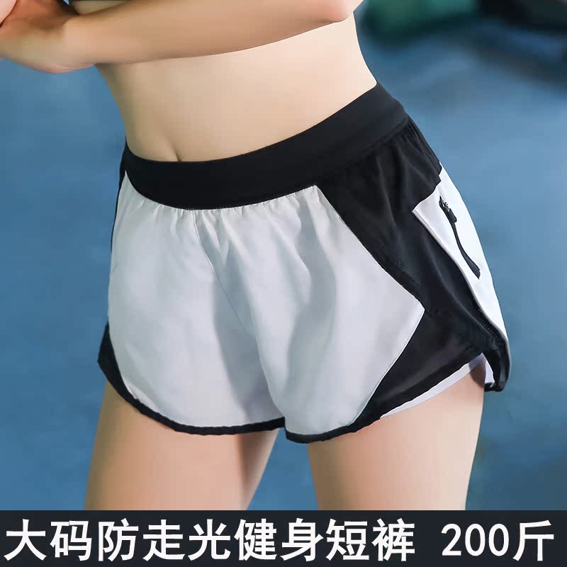 夏大码健身短裤胖mm200斤女防走光外穿运动宽松速干瑜伽跑步裤薄在类目 运动服/休闲服装, 健身服装, 健身裤中 - 来自Buy2taobao.com提供专业的淘宝代购服务