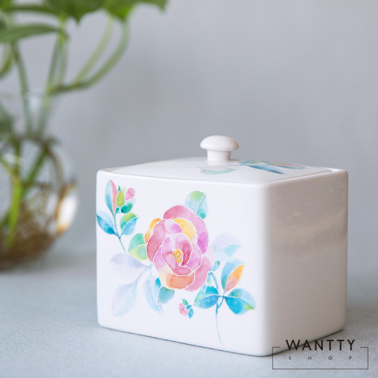 goods in stock Japan Mino Underglaze Gouache rose ceramics Sugar Tea pot Condiment jarin the Kitchen/Cooking utensils , Kitchen Gadgets/Kitchen storage , Storage jars/Kitchen storage containers , Seasoning bottles category - from Buy2taobao.com to provide professional Taobao agent buy service