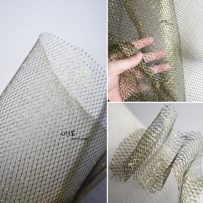 special originality modelling Material Science Metallic color nylon steel wire Jacobs fold Stiffness clothing design clothin the Home Fabric , Cloth/Fabric/Manual diy Cloth fabric category - from Buy2taobao.com to provide professional Taobao agent buy service