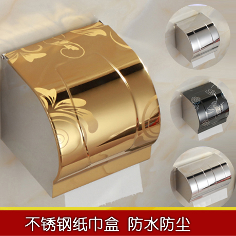 卫生间纸巾盒不锈钢厕纸盒浴室卫生纸盒厕所纸巾架防水卷纸厕纸架在类目 家装主材, 卫浴用品, 卫浴五金/挂件, 卷纸器/纸巾架中 - 来自Buy2taobao.com提供专业的淘宝代购服务