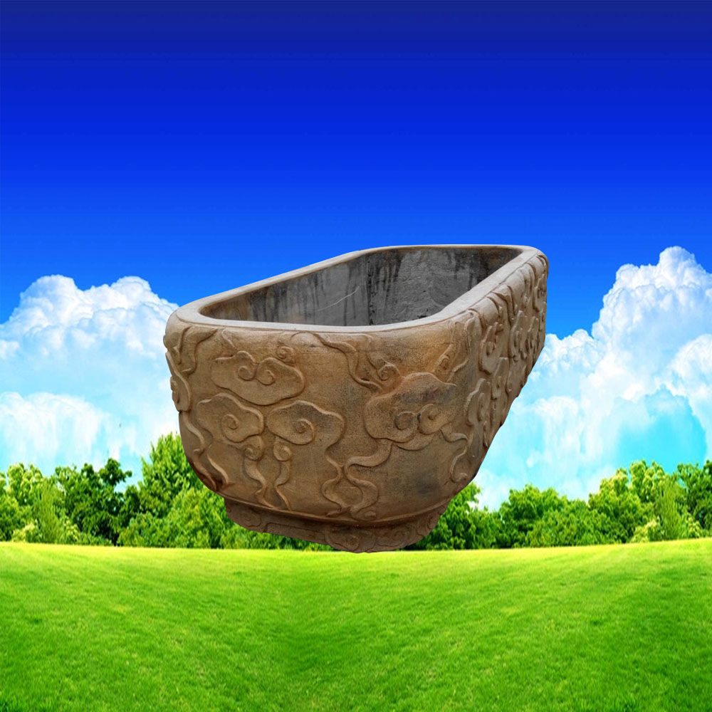 natural Bluestone To fake something antique Do the old stone carving Clouds relief Yuchi Pond etc. Basin Old stone trough Flower pot Can be customizedin the Home accessories , Carving , Stone carving category - from Buy2taobao.com to provide professional Taobao agent buy service