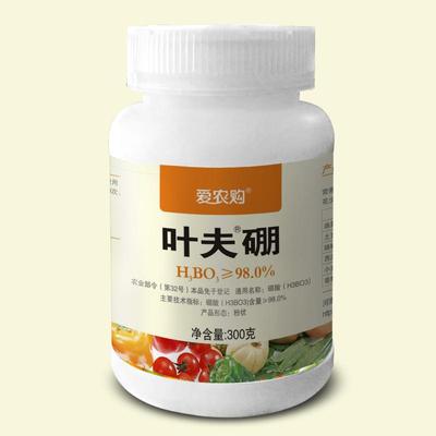 叶夫硼肥叶面肥水溶肥保花保果果树蔬菜通用硼肥品牌直销正品保障