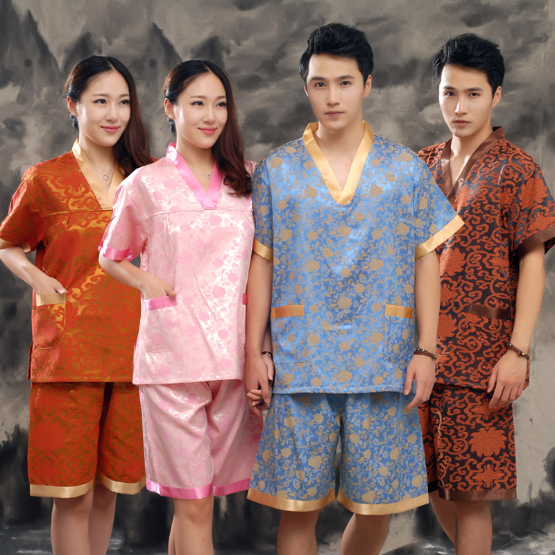 Gown Special Offer men and women Khan steam service Bath clothes Large cotton material Foot bath Massage service Sauna bathrobe SM03in the Home Daily , Towel/Bath towel/Bathrobes , Bath skirt/Bathrobes/Bathrobe category - from Buy2taobao.com to provide professional Taobao agent buy service