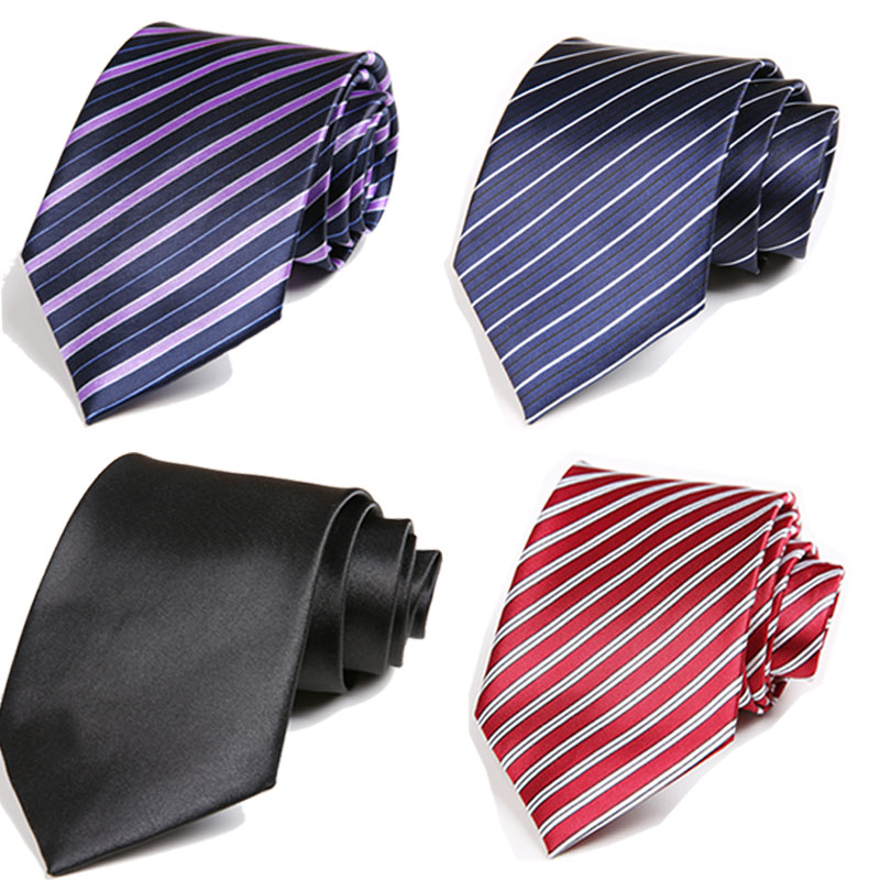 man Business Formal necktie marry The groom tie 8cm black gules blue stripe necktie go to workin the Accessories/Leather belt/Hat/Muffler , Collar accessories , Tie category - from Buy2taobao.com to provide professional Taobao agent buy service