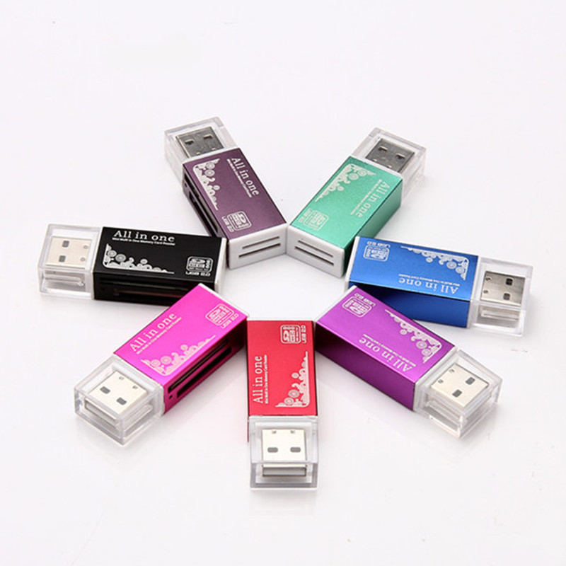 铝壳4合1铝合金读卡器 多功能 高速万能 SD TF M2 MS读卡器在类目 3C数码配件, 数码周边, 读卡器中 - 来自Buy2taobao.com提供专业的淘宝代购服务