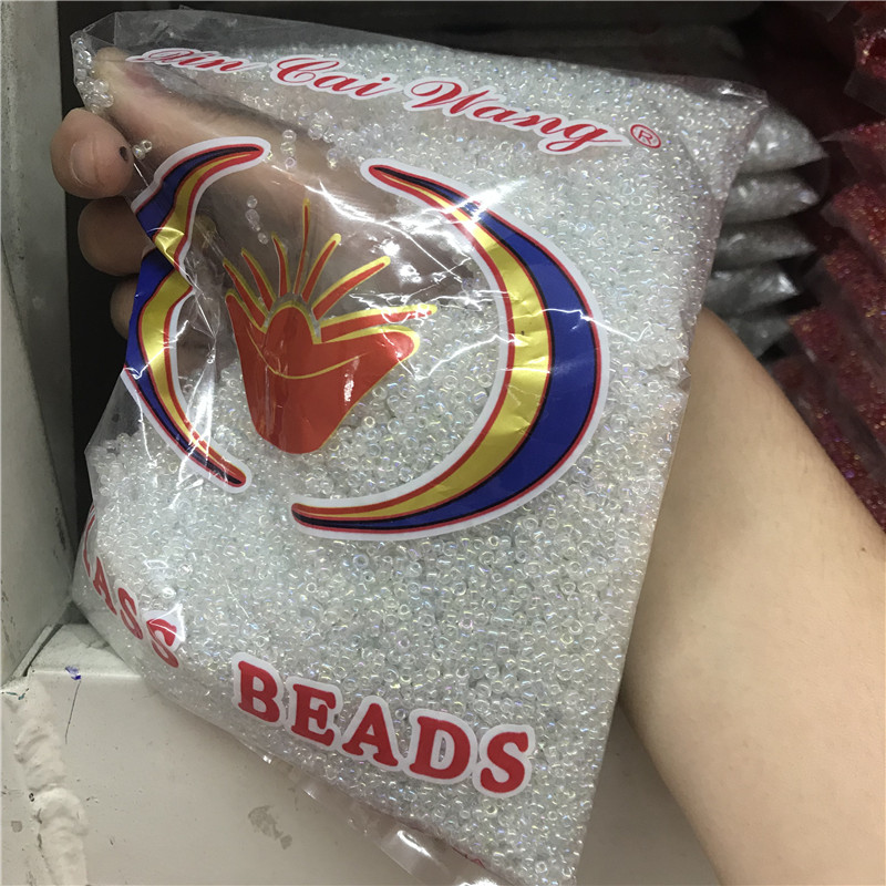 diy手工串珠十字绣米珠配饰2mm3mm4mm上彩米珠白色散珠450g大包|msdalam kategori Aksesori/Barang Kemas Fesyen, aksesori DIY, Barang Kemas DIY Aksesori - dari Buy2taobao.com untuk memberikan perkhidmatan ejen Taobao profesional membeli