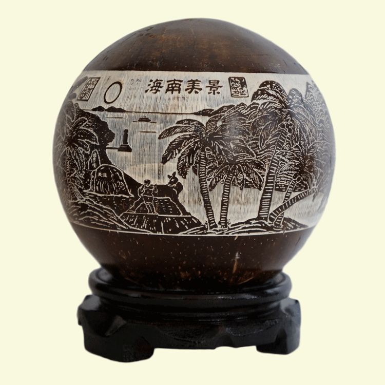 包邮字画摆件椰雕海南美景椰子壳家居酒店旅游景区纪念品工艺礼品|msdalam kategori Aksesori rumah, barang kemas kreatif, tempurung kelapa - dari Buy2taobao.com untuk memberikan perkhidmatan ejen Taobao profesional membeli