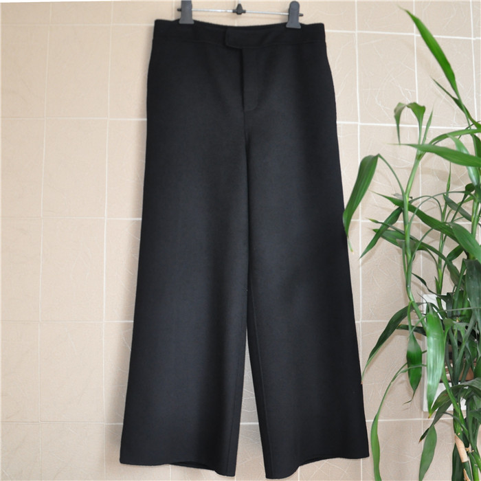 HSG1608鴻思格新品 雙面手縫羊絨羊毛女職裝直筒長褲闊腿褲休閑褲在類目 女裝/女士精品, 褲子, 休閒褲中 - 來自Buy2taobao.com提供專業的淘寶代購服務
