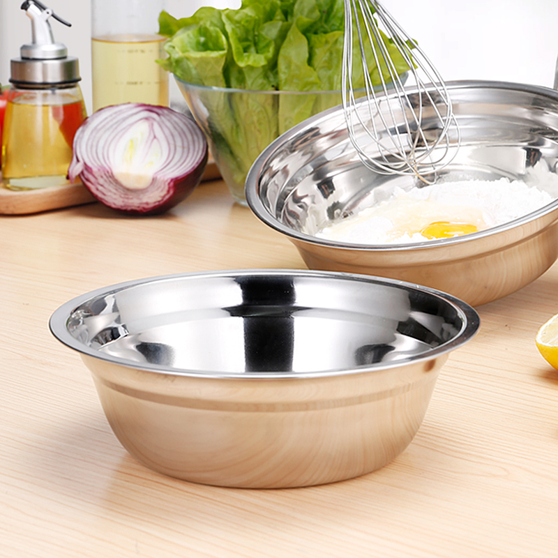 不锈钢盘家用盘子圆形托盘钊盛汤盆加厚菜盘圆盘肠粉蒸盘小饺子盘|ruв категории посуда, посуда, бассейн - от Buy2taobao.com для оказания профессиональной услуги покупки агента Taobao