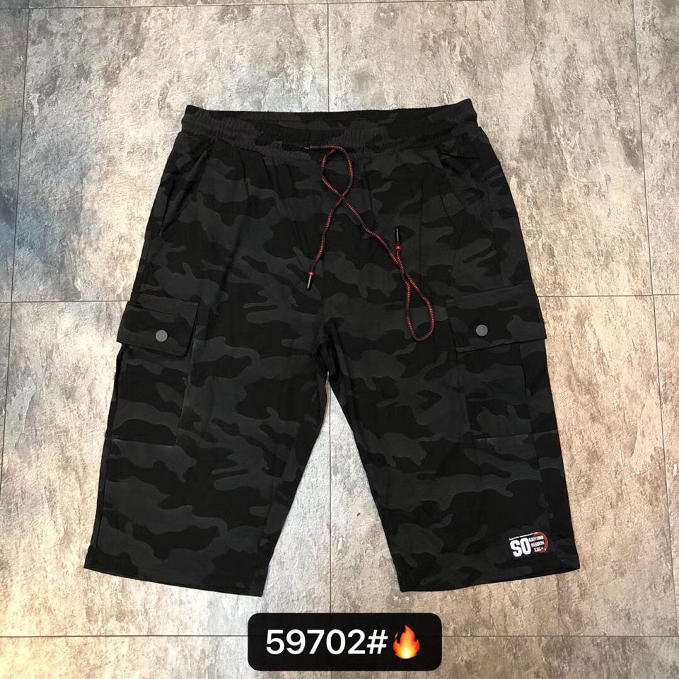 2019 Up according to space Large man summer knitting camouflage Seventh shorts leisure time motion Punchinello necessaryin the Sportswear/Casual Clothing , Sports pants , Sweatpants category - from Buy2taobao.com to provide professional Taobao agent buy service